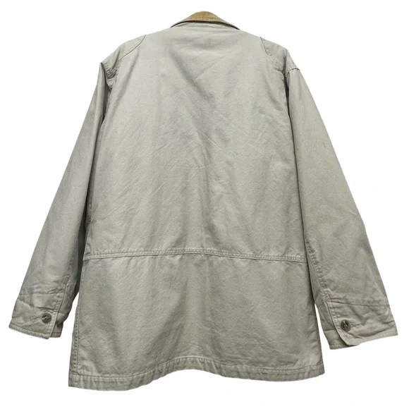 Vintage Eddie Bauer Chore Barn Coat Goose Down Liner Men’s Sz M Corduroy Collar - Picture 5 of 15